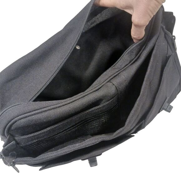 1980s NEXXUS Original Hair Stylist Bag Barber Case Organizer Embroiderd RARE VNT - Picture 6 of 14